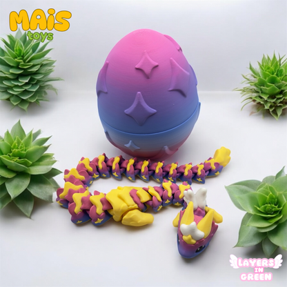 Drache „Atria“ im magischen Ei