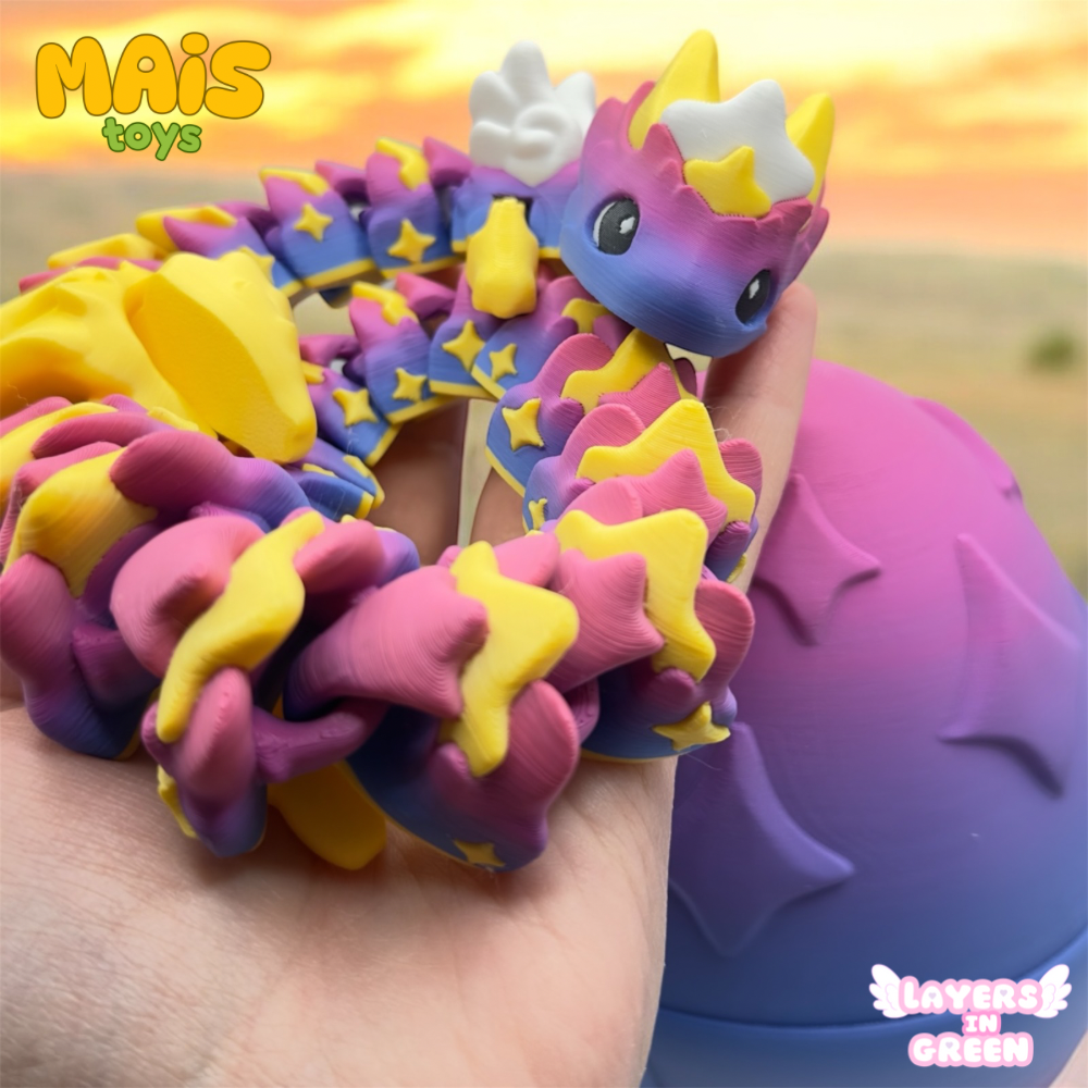 Drache „Atria“ im magischen Ei