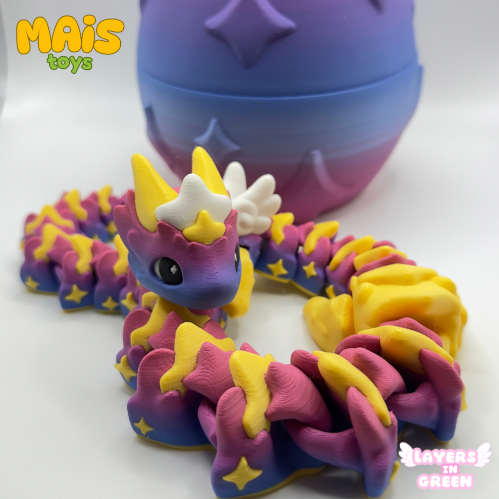 Drache „Atria“ im magischen Ei