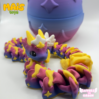 Drache „Atria“ im magischen Ei