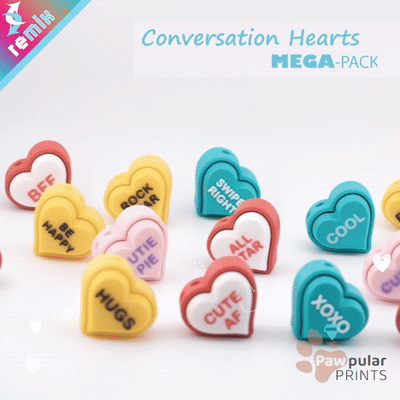 Klicker „Herzen mit Botschaften“ – Sag deine Liebe ohne Worte!