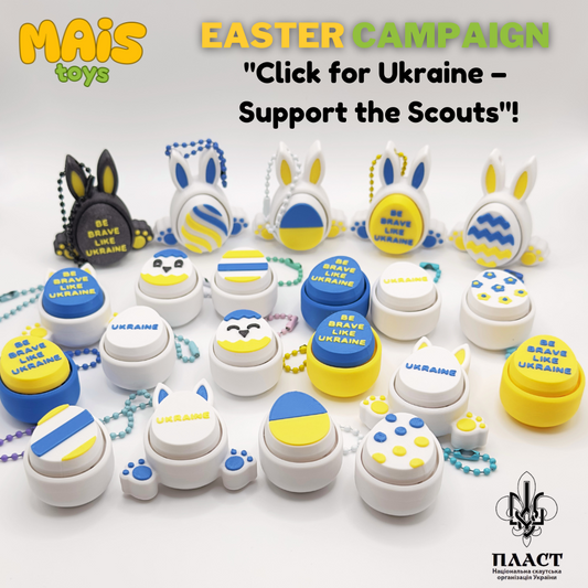 Easter Campaign "Click for Ukraine – Support the Scouts"!