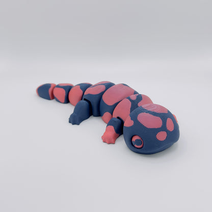 Beweglicher Salamander (15-17 cm) – 3D-gedrucktes Spielzeug